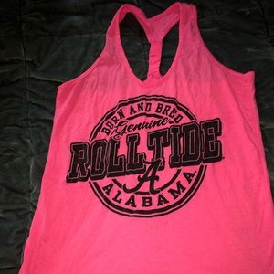 Neon Pink Alabama Tank